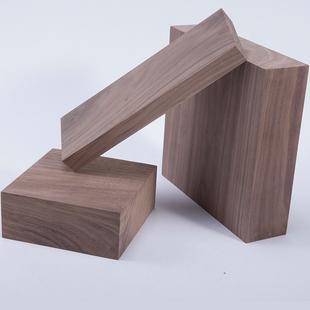 黑胡桃diy木料方木长条装饰实木雕刻木头材料长方形方块桃木原木