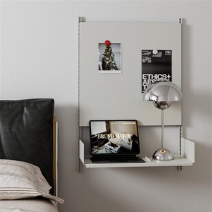 书格有物创意悬浮床头柜卧室壁挂装饰陈列置物架墙面书架收纳架