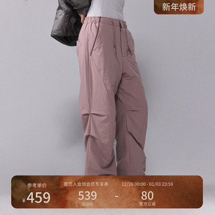 女 棉裤 瞬时山野Monterest山系户外金标p棉防水抽绳直筒工装 休闲裤