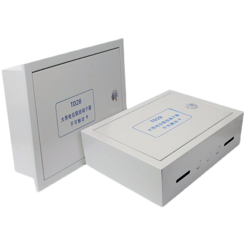 总等电位联结端子箱300x400MEB铁防雷接地箱配铜U排明装暗装静电