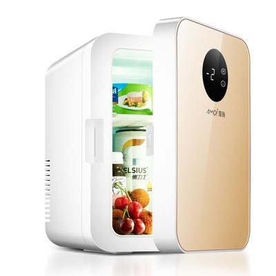迷你小冰箱车载小型家用学u生宿舍母乳办公室冷藏车家两用单人用