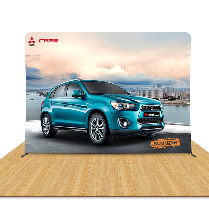 快幕秀展示架广告活动背景架便携拉D网展架折叠签名墙签到墙快展