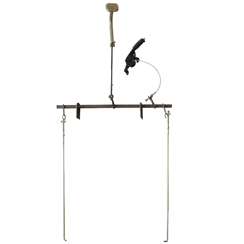 电动三轮车刹车j拉杆快递车脚刹踏板连接轴手刹改装刹车套件总成