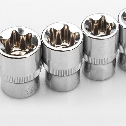 E型套筒组套6角e型梅花型套筒汽修专用工具14件六角Y花型套筒组合