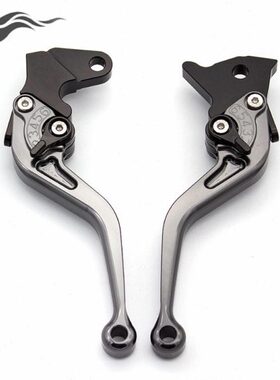 Y适用三S改装牛角柄拉杆刹车手Y050阳 M4i把手0TLS  0MAX50 TL8M