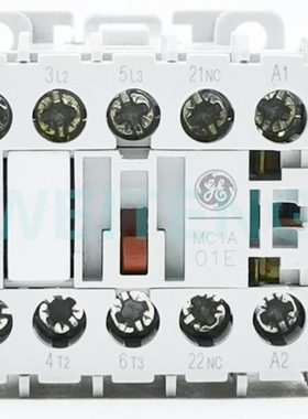 GE通用 MC1A301AT-A 低压小型接触器4KW三相 MB0A1 交流24V常闭NC
