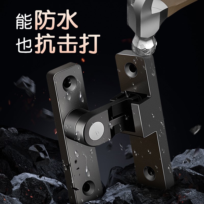 插销门栓室内免打k孔门锁卫生间推拉门扣移门卡扣老式厕所门锁扣9