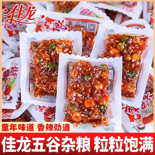 佳龙五谷杂粮辣条大面筋