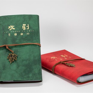 演出票夹本票根演唱会音乐剧话剧照片活页收纳册皮革文件夹套新款