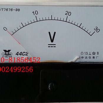 444-GC24电压表流30T2C4B50620  - 42V直-742V4V/CV- C76