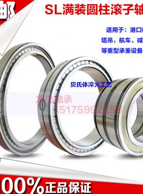0工艺/SLNN0满0C轴承50内径外径040高度进口 88SL1410圆柱滚子装0