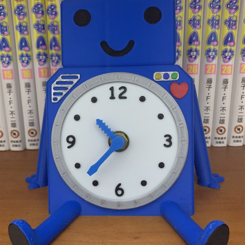 个性 卡通人物 桌面 台钟 钟表 挂钟 时钟