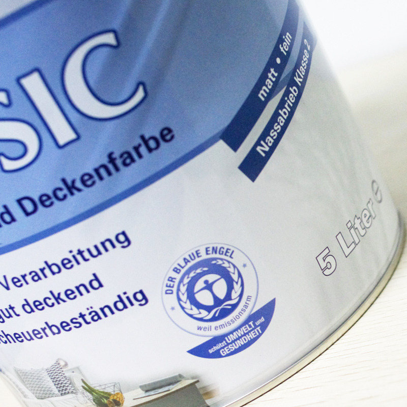 德国都芳晶典内墙漆5L 水性漆涂料  室内墙面乳胶漆 面漆 哑光