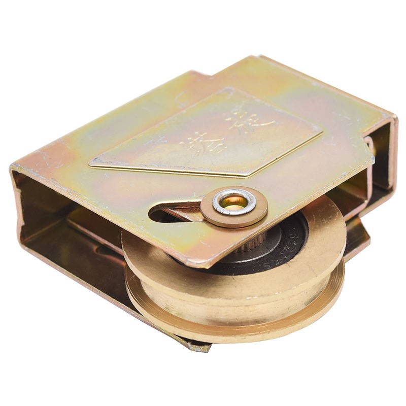 铝合金门窗滑轮老式90型铝合金门窗滑轮推拉门轨道滑轮下轮