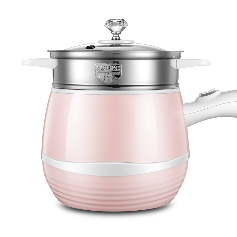 多功能电煮锅小型分体式0不锈钢学生宿舍煮面小火锅办公室00W