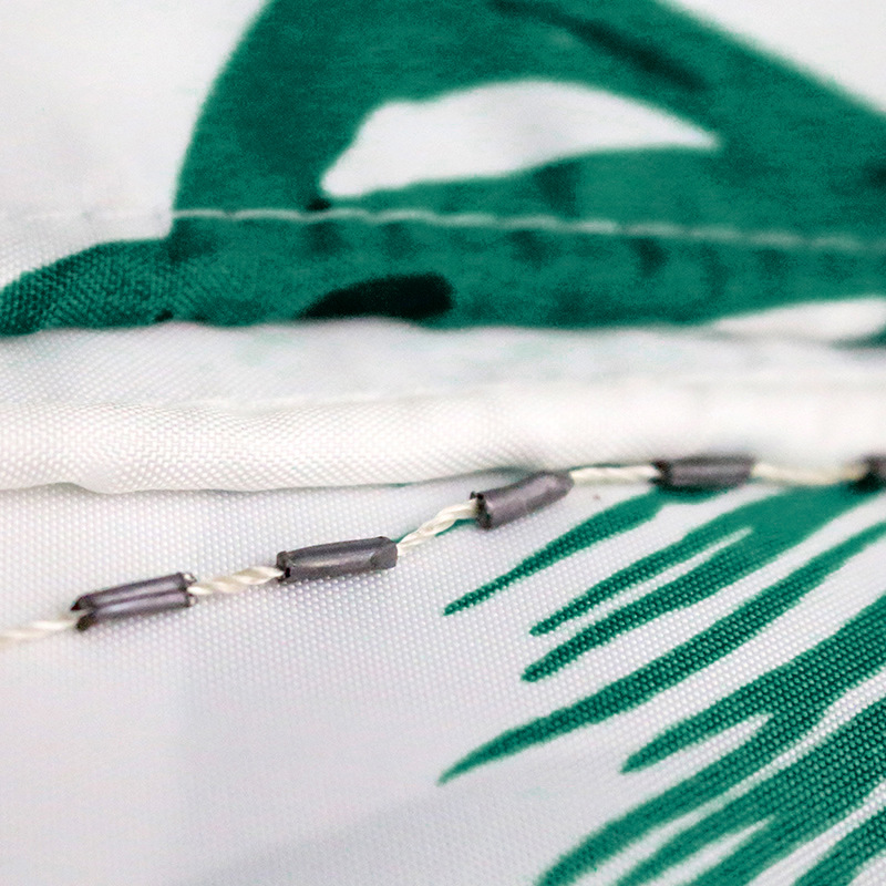 in蕉叶加厚0克涤纶布浴室防水防霉浴帘布卫生间隔断免打孔装