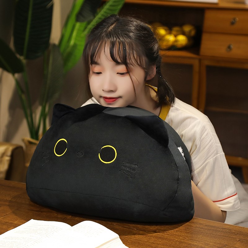 猫咪in风靠枕客厅沙发抱枕高级感枕头腰枕床上猫猫靠背床头靠垫