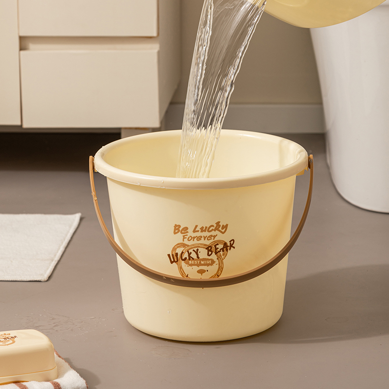 水桶家用储水塑料圆桶手提加厚耐用学生宿舍洗澡洗衣桶大号装水桶