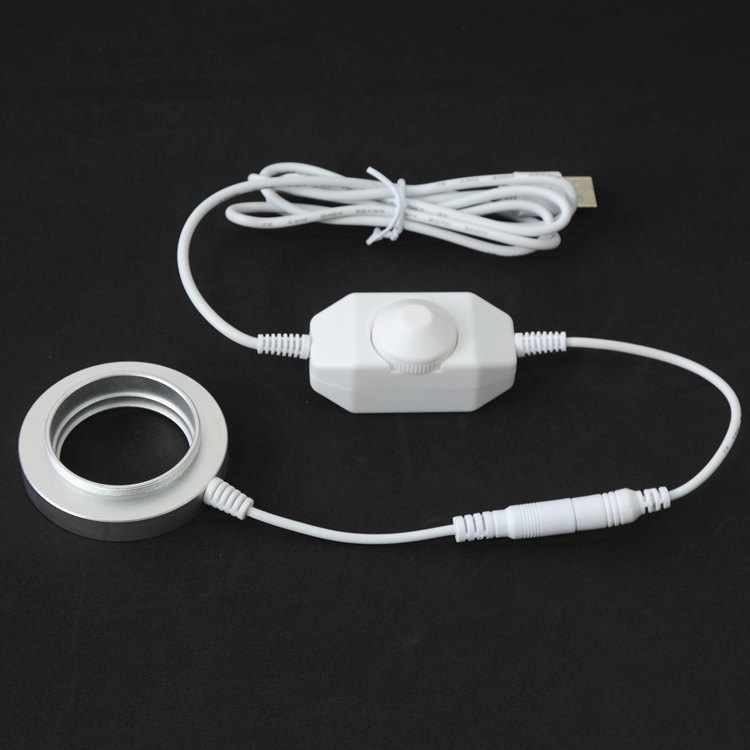 显微镜环形光源LED灯体视单筒显微镜专用超薄款OKW冷白光OK2B