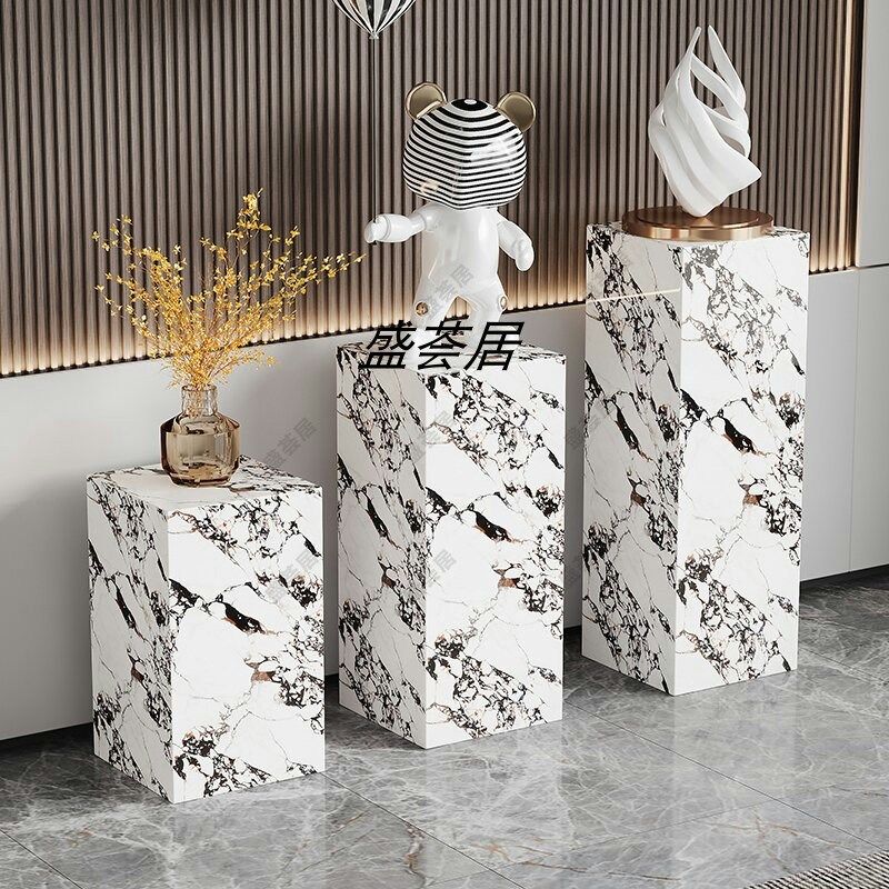 岩板大理石雕塑底座架立柱地台展示台客厅玄关落地展品基座,家居饰品,装饰摆件,淘宝优惠券,粉丝福利购,淘宝优惠卷