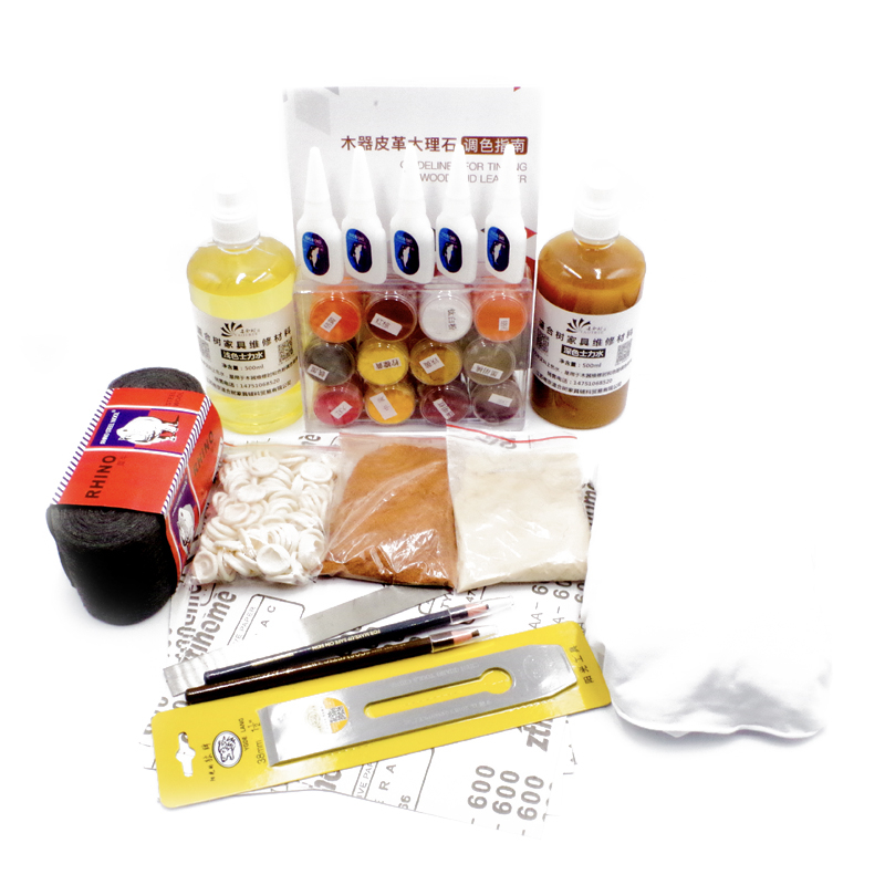 家具维修美容材料木器套装工具家居修补色粉士力水修复油漆色精