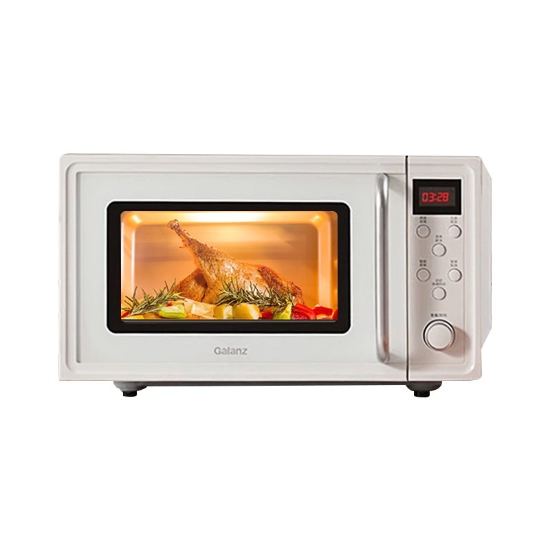 格兰仕复古变频微波炉家用小型一级能效平板微蒸烤一体202新款QL