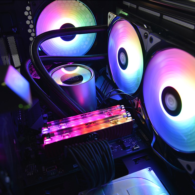 急速发货】九州风神堡垒0 2 cpu水冷散热器TR 2011静音装rgb一体