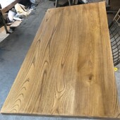 吧台板实木大板老榆木餐隔板白蜡木长条异形飘