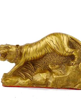 黄铜十二生肖摆件全生肖鼠牛虎兔龙蛇马羊猴鸡狗猪工艺品摆设