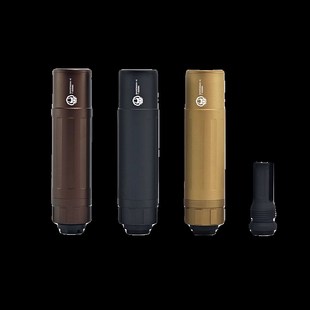 DEDIR桑德曼高品质改装铝制金属火冒消音前管装饰器 银翼军模