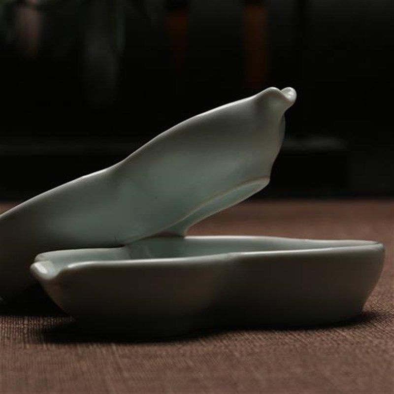 陶瓷葫芦墨碟盛墨汁龙泉青瓷墨墨池盘毛笔书法绘画笔架书房小,文具电教/文化用品/商务用品,文房四宝,淘宝优惠券,粉丝福利购,淘宝优惠卷