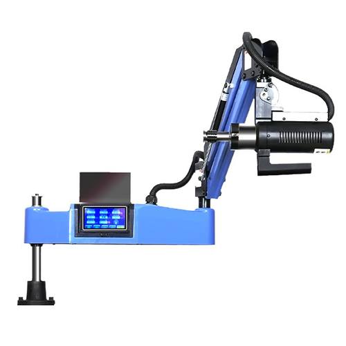 电动攻丝机全自动数控台式伺服攻牙机智能万向摇臂钻孔小型丝攻机