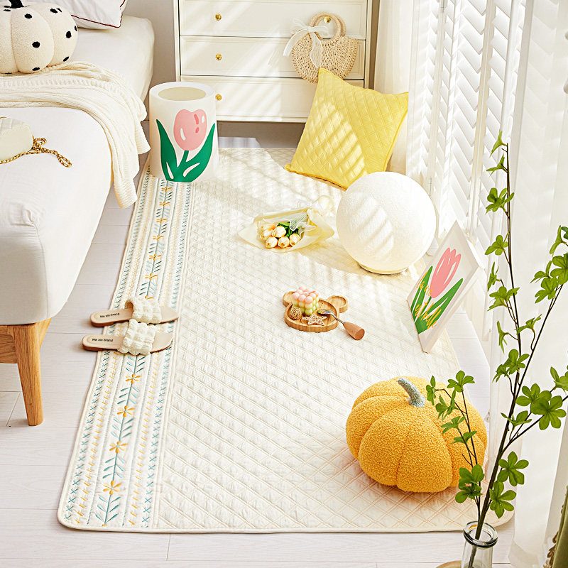 in风牀边毯地垫卧室牀前沙发茶几毯新款现代房间垫,居家布艺,床边毯,淘宝优惠券,粉丝福利购,淘宝优惠卷