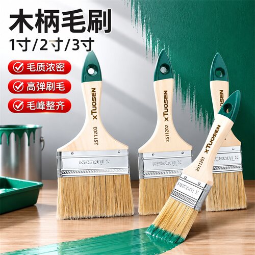油漆刷子猪鬃毛刷清洁家用