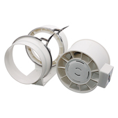 图森 寸斜流增压圆形管道风静音排换气扇强力送抽风