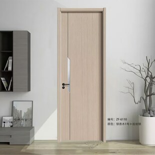 实木门碳晶橡木框室内门装 门卧室门环保静音房间门