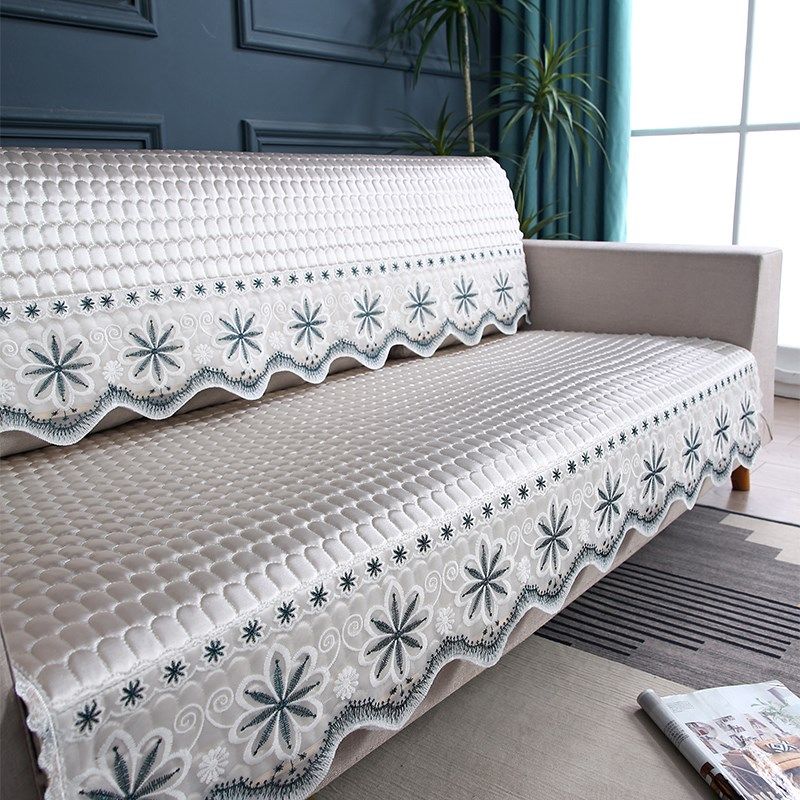 全盖沙发床罩沙发垫子四季通用防滑现代有扶手单人三人坐垫