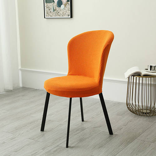 家用弹力圆罩弧形餐椅半圆形椅弹力全包异形餐桌椅罩