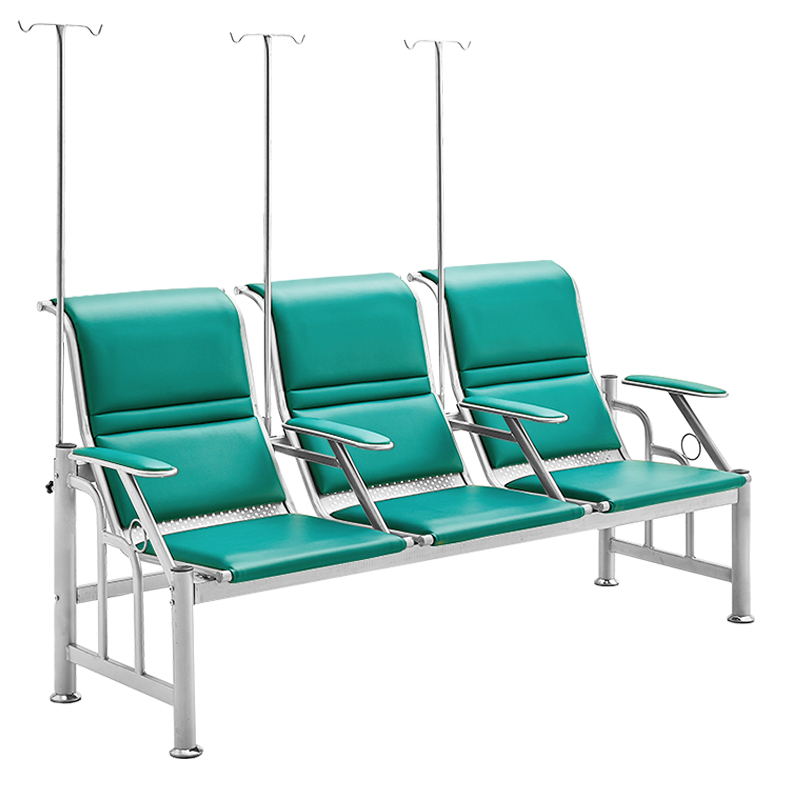 输液椅子吊针点滴椅医院诊所用单人三人位连排椅候诊椅医院长椅子
