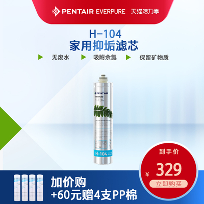 爱惠浦净水器活性炭主滤芯净水机耗材自来水过滤器配件H-104