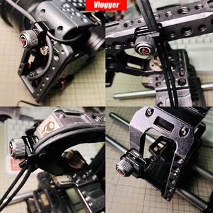 樱桃线夹金属轻便微单反子理线器固线夹通用线陈文坚