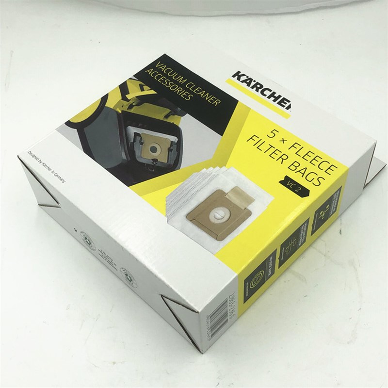 适配凯驰吸尘器配件VC2羊毛尘袋防尘袋一次性微尘过滤袋5个装