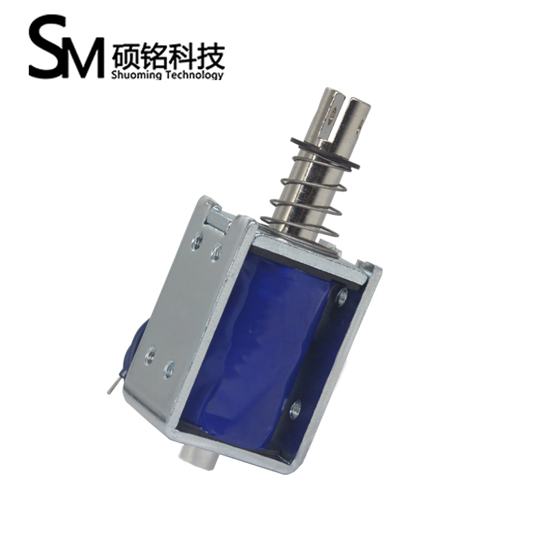 LY-078直流推拉式电磁铁12v24v0837牵引电磁铁伸缩杆可长时间通电