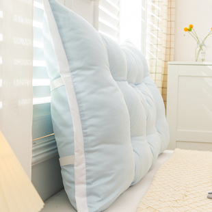 宿舍学生 靠枕床头靠垫加高改造床上大靠背软包防撞长条枕头儿童