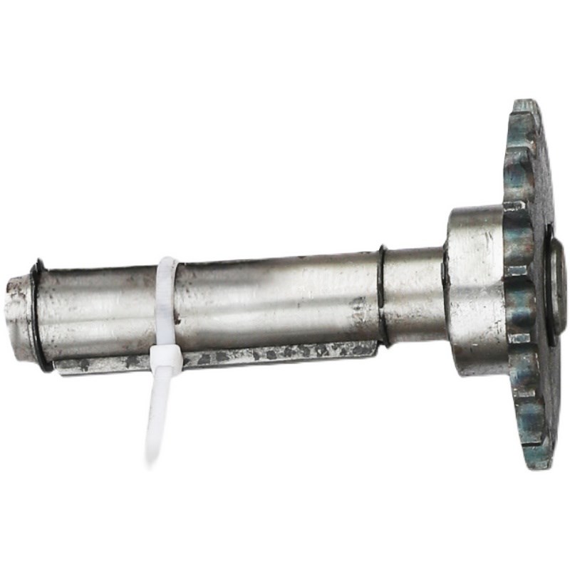 渣土车自动篷布配件钢丝改链条涨紧轮电机固定板电机轴传动轴全