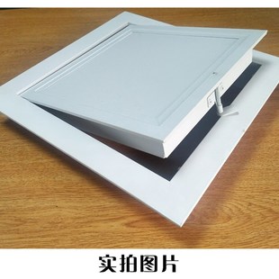 检修口中央空调出风口定制铝合金管道门铰百叶窗通风口装饰盖