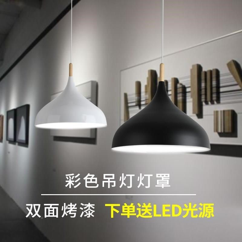 吊灯店铺商用工业风个性单头灯具办公室理发店饭店灯罩,家装灯饰光源,餐厅吊灯,淘宝优惠券,粉丝福利购,淘宝优惠卷