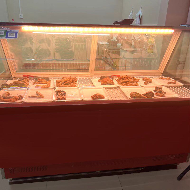 暖光关免安装卤菜冰柜灯熟食展示西点冷柜面包灯带
