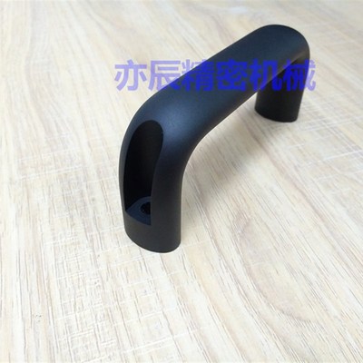 铝合金椭圆型拉手 直径 孔距 高度  机箱机柜门把手