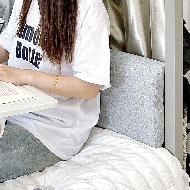 床头软包靠背学生宿舍寝室上下铺靠枕靠板床上靠垫